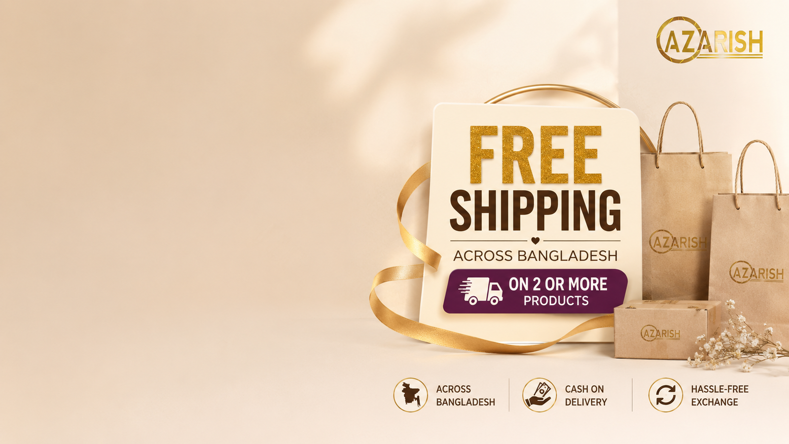 Free Shipping…